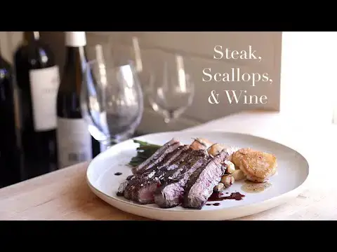 Video thumbnail for Steak, Scallops, & Wine (Aervana)