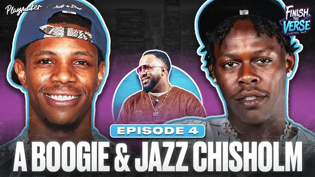 Video thumbnail for Jazz Chisholm Jr. & A Boogie On Knicks Championship + Music Connection | Finish The Verse Episode 4