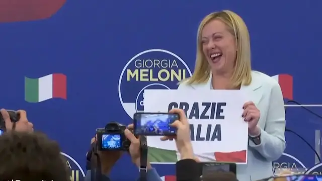 Video thumbnail for Meloni celebrates milestone as Italy's longest-lasting government