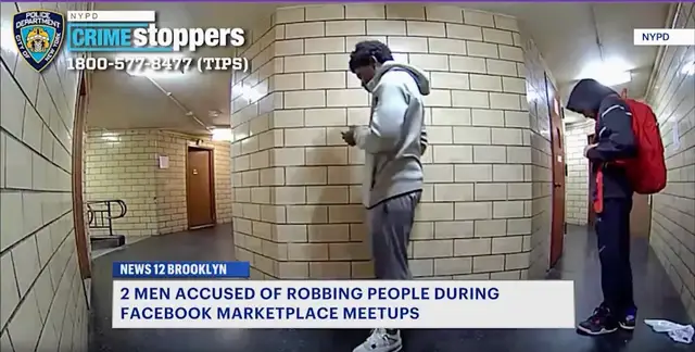 Video thumbnail for 2 suspects sought for robbing men trying to buy PS5 from Facebook
