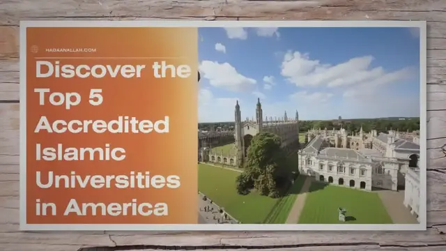 'Video thumbnail for Discover the Top 5 Accredited Islamic Universities in America'