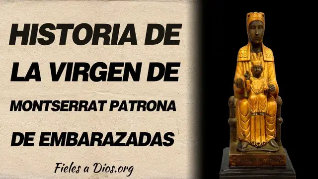 Video thumbnail for 🙏 Historia de la Virgen de Montserrat patrona de las embarazadas 🙏