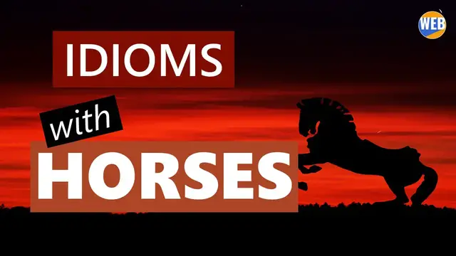Video thumbnail for Learn some Common Horse Idioms