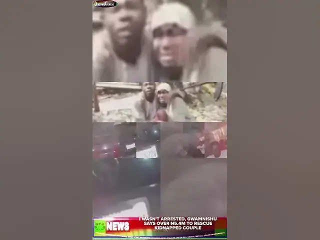 Video thumbnail for I Wasn't Arrested, Gwamnishu Says Over ₦5 4m To Rescue Kidnapped Couple