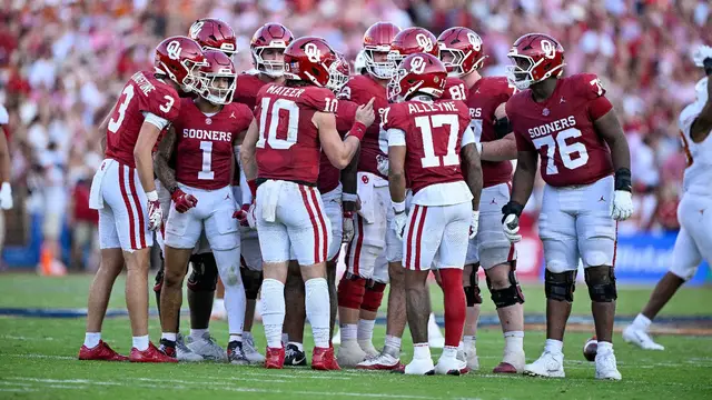 Video thumbnail for Oklahoma Stuns Texas as Arch Manning Struggles in Red River