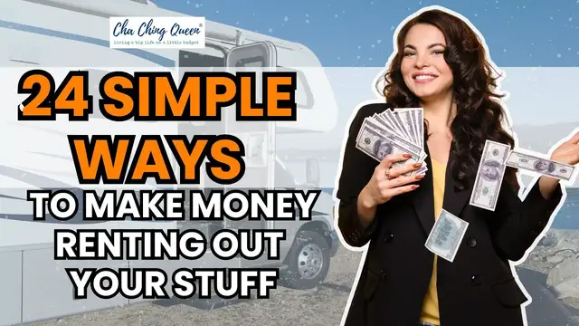 Video thumbnail for Learn How To Earn 24 Easy Ways to Make Money Renting Out Your Stuff