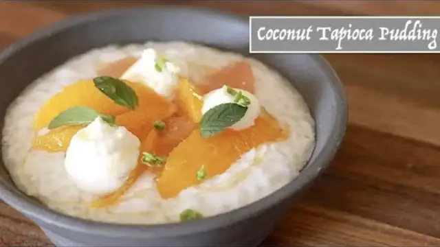 'Video thumbnail for Coconut Tapioca Pudding'