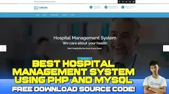 Video thumbnail for Best Hospital Management System in PHP with Source Code (Free Download) 2022