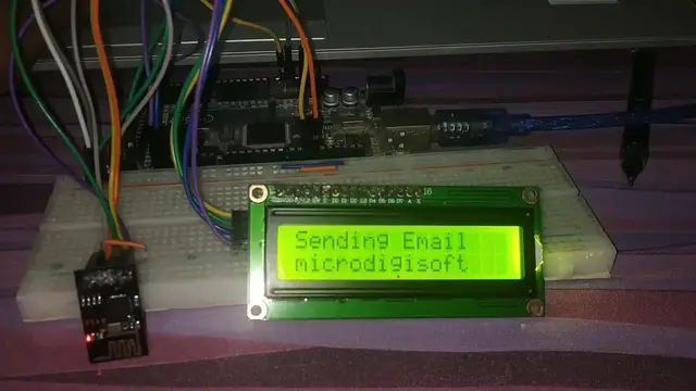 Video thumbnail for Sending an Email using Arduino and ESP8266 WiFi Module