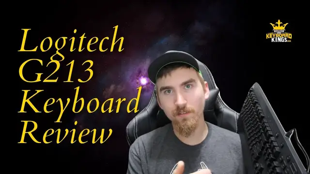 Video thumbnail for Logitech G213 Prodigy Membrane Gaming Keyboard Unboxing and Review
