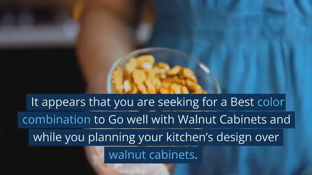 Video thumbnail for Walnut Kitchen Cabinet :Color Pairing Guide +17 Options | HOME CABINET EXPERT