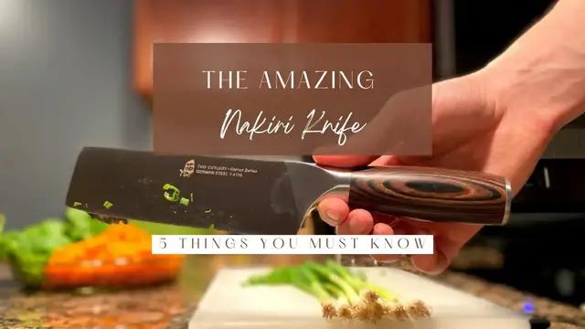 Video thumbnail for The Amazing Nakiri Knife and 5 Things You Must Know