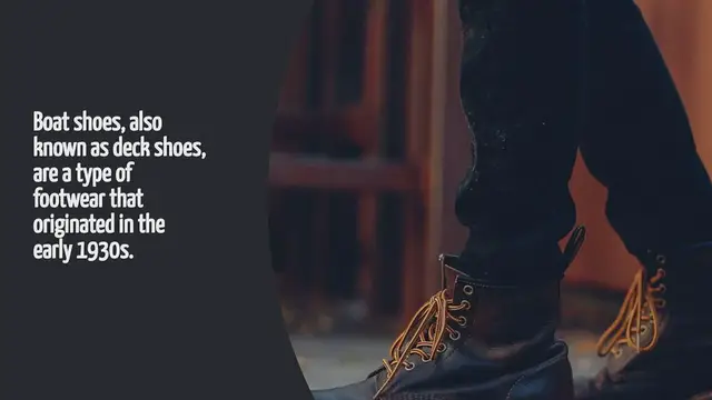 Video thumbnail for What Are Boat Shoes