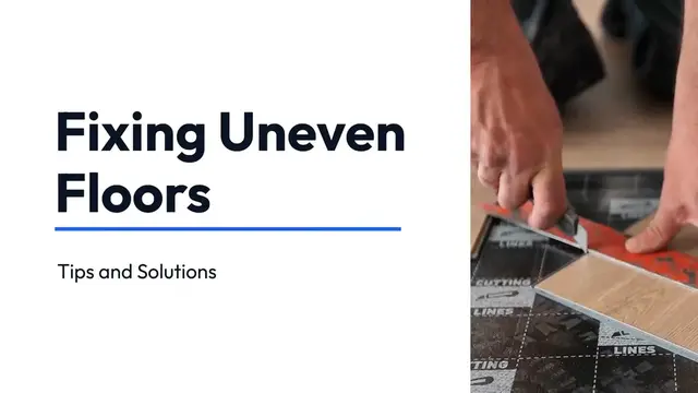 Video thumbnail for Fixing Uneven Floors: A Step-by-Step Guide