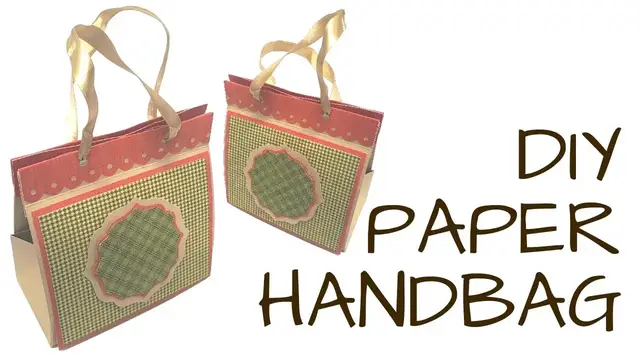 Video thumbnail for DIY Paper Handbag