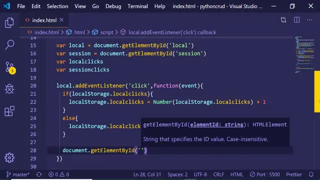 Video thumbnail for [BEST Tutorial] HTML5 Web Storage (LocalStorage + SessionStorage) Crash Course