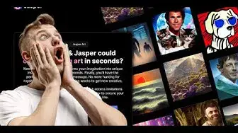 Video thumbnail for Jasper Now Makes Art! (Jasper Art Examples & Pricing)