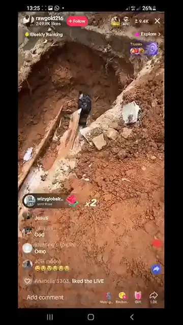 'Video thumbnail for Mohbad buried alive'