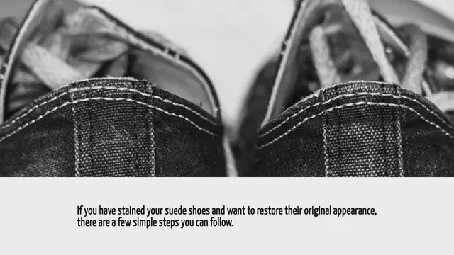 Video thumbnail for How To Remove Stains From Suede Shoes
