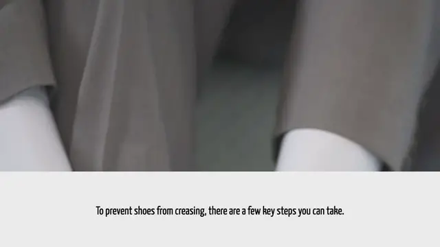 Video thumbnail for How To Prevent Shoes From Creasing