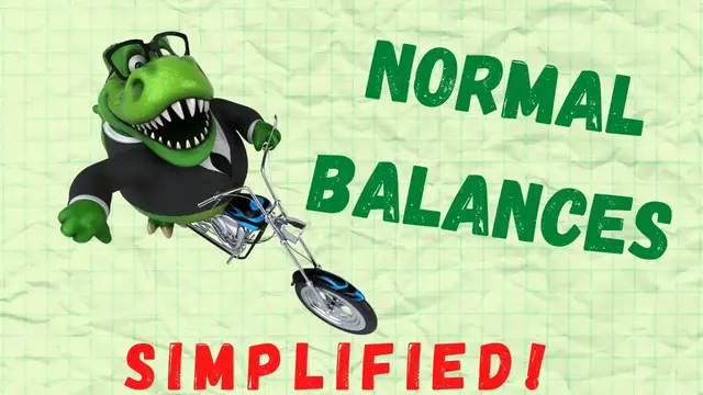 Video thumbnail for Normal Balances Simplified | Accounting How To | How to Pass Accounting Class