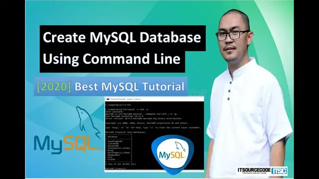 Video thumbnail for Create MySQL Database Using Command Prompt XAMPP | 2020