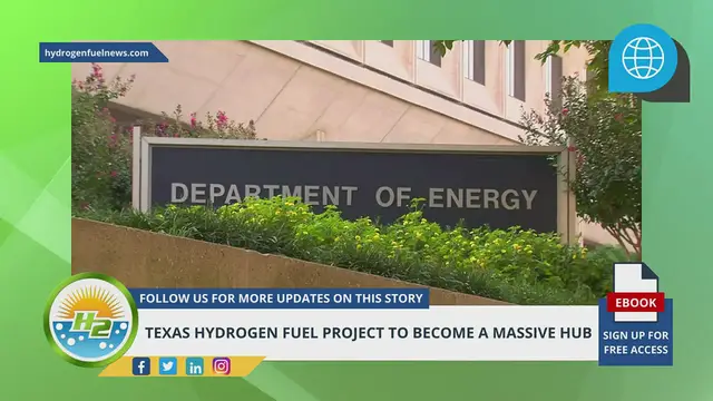 Video thumbnail for French hydrogen news - Texas hydrogen fuel project to become a massive hub