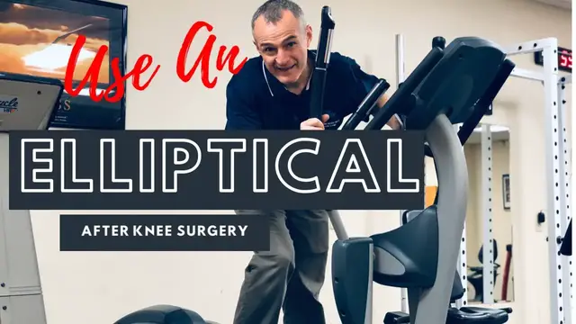 'Video thumbnail for Using an Elliptical Trainer After Total Knee Replacement Surgery'