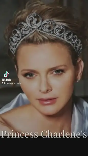 Video thumbnail for Princess Charlene of Monaco’s Ocean Tiara #princesscharlene #monaco #vancleefarpels