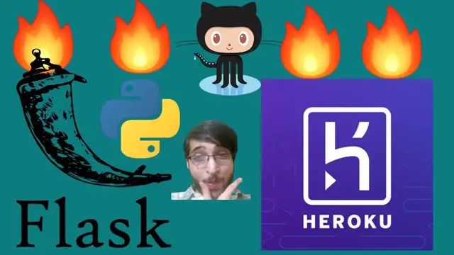 Video thumbnail for How to Deploy Flask Web App Python 3 to Heroku Full Step by Step Tutorial For Beginners 2020