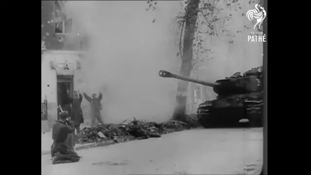 Video thumbnail for Germans surrendering in 1945.