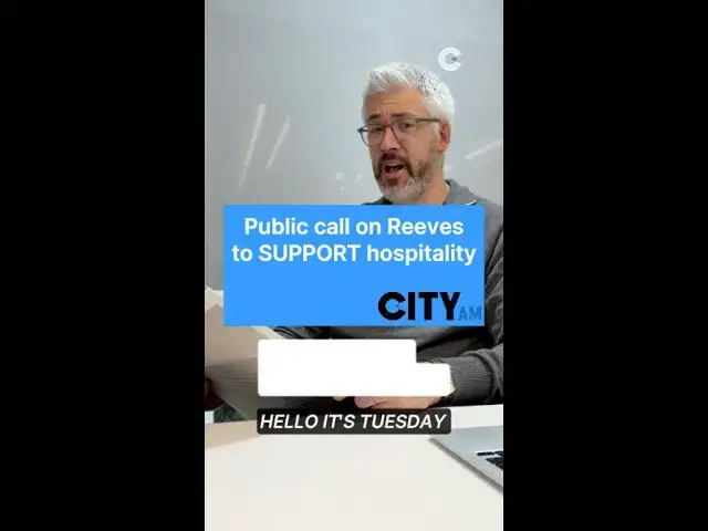 Video thumbnail for The public is calling for a hospitality lifeline. 🏨