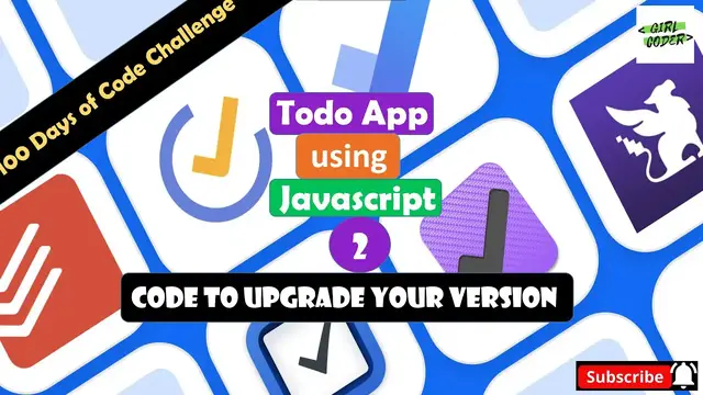 Video thumbnail for 100 days of code challenge | Javascript | Day 27