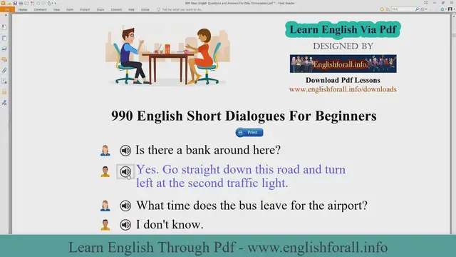 Video thumbnail for English Questions and Answers For Daily Conversation - Part 08