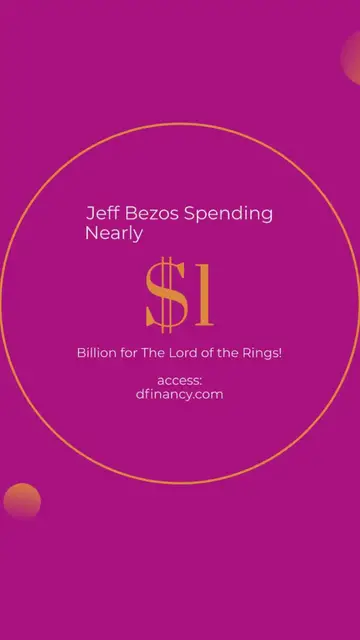 Video thumbnail for Jeff Bezos Spending Nearly $1 Billion for The Lord of the Rings