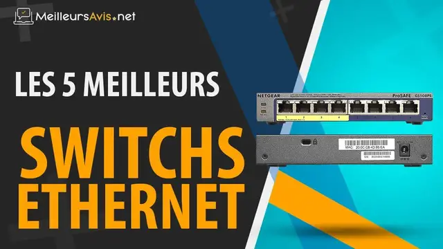 Video thumbnail for ⭐️ MEILLEUR SWITCH ETHERNET - Avis & Guide d'achat (Comparatif 2022)