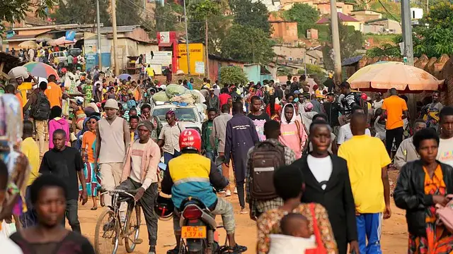 'Video thumbnail for First deportees arrive in Rwanda as part of a deal with Washington'