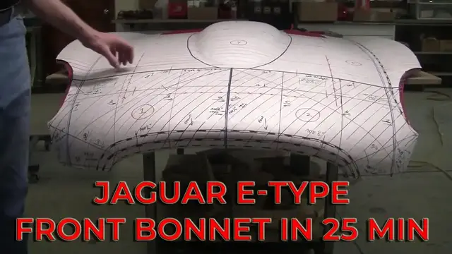Video thumbnail for Metal Shaping: Jaguar E-Type Front Bonnet Build in 25 minutes