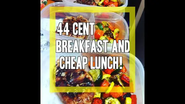Video thumbnail for budget girl: 44 cent breakfast & cheap meal planning - save $17,342!
