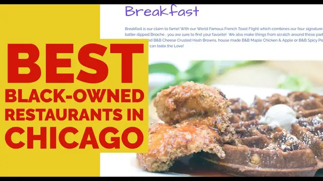 Video thumbnail for Try these Black-Owned Restaurants in Chicago!