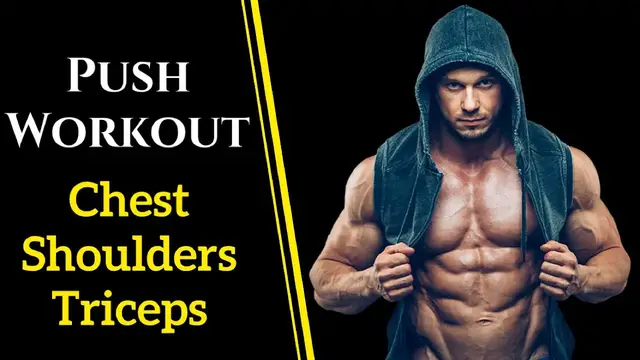 Video thumbnail for Most Effective PUSH Workout For MUSCLE GROWTH | Chest, Shoulders & Triceps Workout