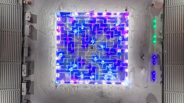 Video thumbnail for Don't get lost inside the world's largest maze made of ice