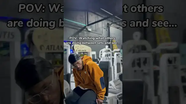 Video thumbnail for POV: Watching Others Workout at the Gym
