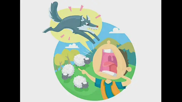 Video thumbnail for The Boy Who Cried Wolf - הילד שצעק זאב זאב