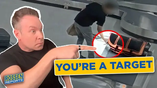 Video thumbnail for Airport Thieves Are WATCHING YOU — THIS Makes You a Target