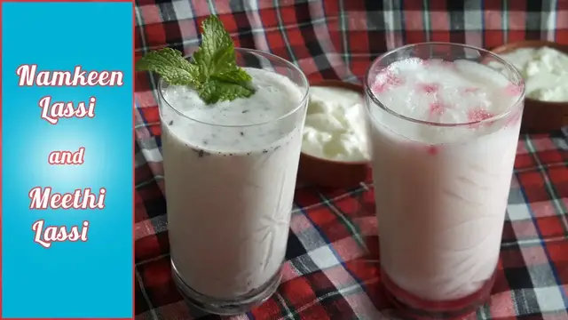 Video thumbnail for Namkeen and Meethi Lassi | लस्सी रेसिपी | How to Make Sweet Lassi | Salty Lassi Recipe