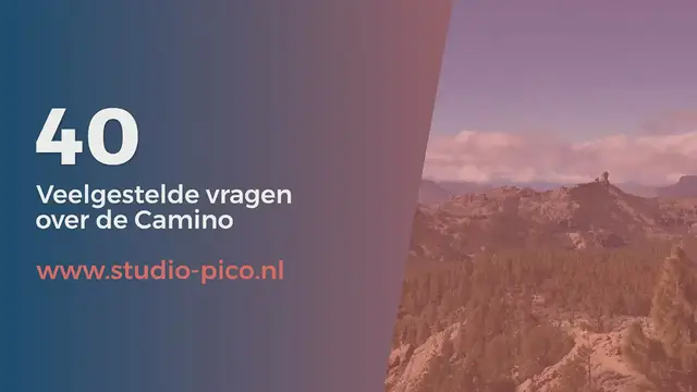 'Video thumbnail for 40 Veelgestelde vragen over de Camino'