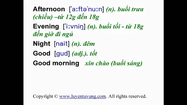 Video thumbnail for Learn English Vocabulary - Grade 6 - Unit 01 - Lesson 02