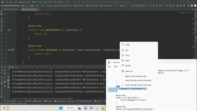 Video thumbnail for Android Java Project to Take Image From Camera & Save it in SharedPreferences & Display it in Grid