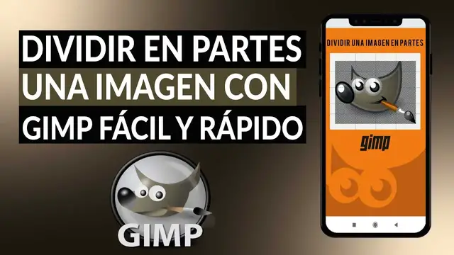 Video thumbnail for Cómo dividir en partes una imagen con GIMP fácil y rápido